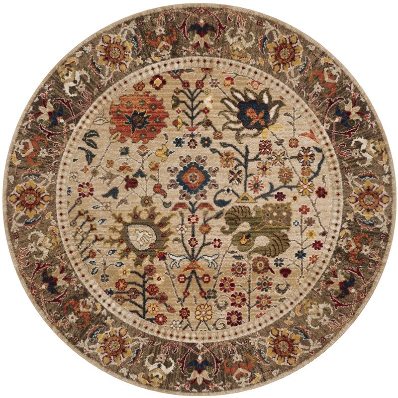 Home Bathroom Floor Mats - Ретро-круглый ковер в стиле бохо для