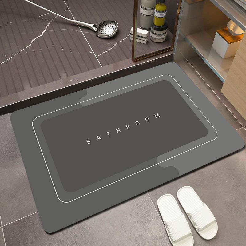Zara Home Bathroom Rug - Супер впитывающий нескользящий коврик для ванной