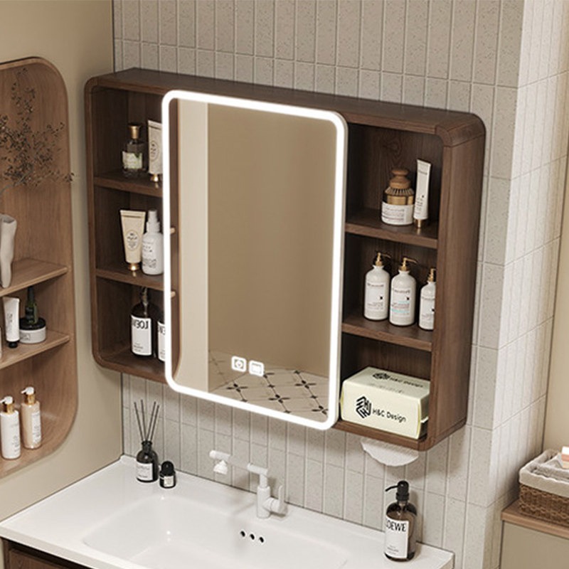 Home Bathroom Design - Зеркальный шкаф для ванной комнаты с
