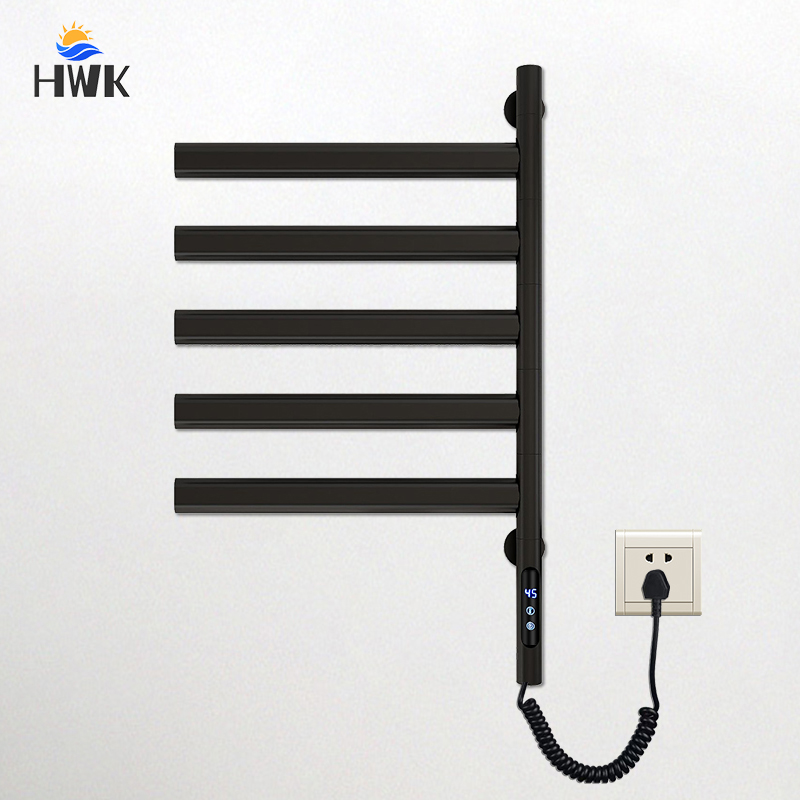Towel Warmer Electric - Черный/белый/серый электрический полотенцесушитель с подогревом, регулирующий