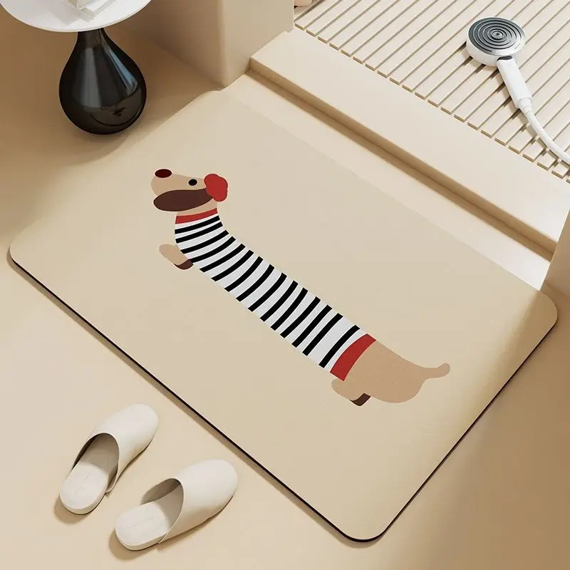 Zara Home Bathroom Rug - Коврик для ванной VIKAMA с рисунком