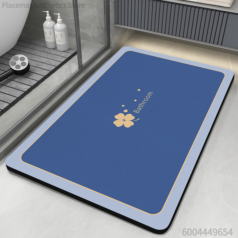 Home Bathroom Floor Mats - Супервпитывающий коврик для ванной комнаты, нескользящий