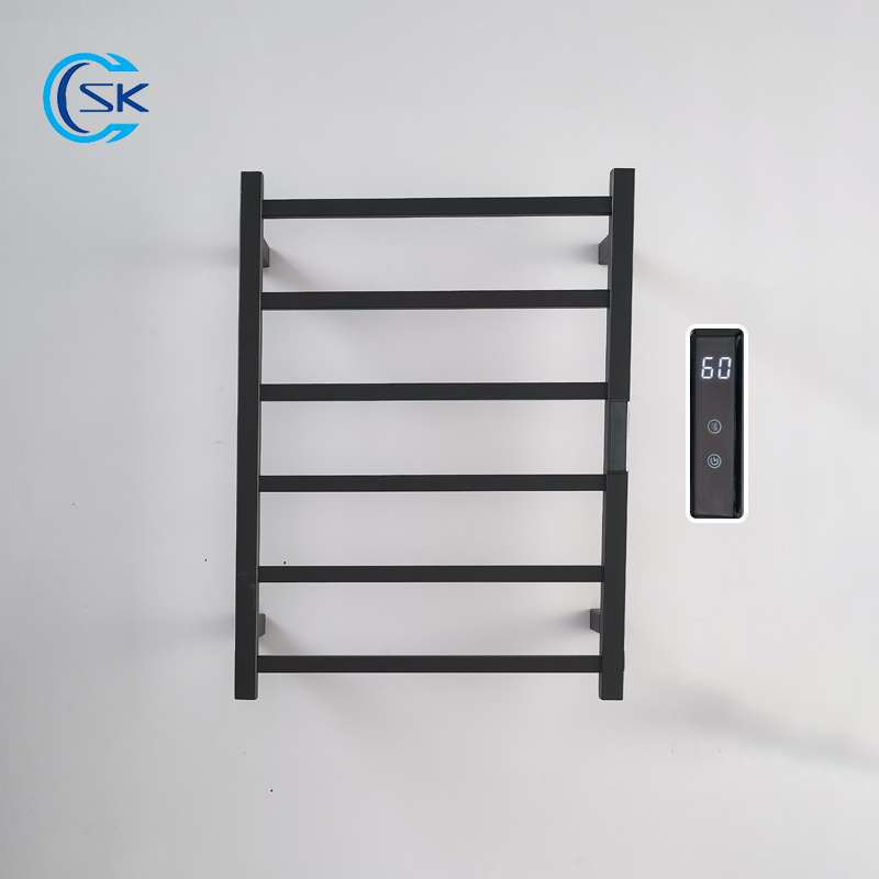 Towel Warmer Electric - Черная электрическая сушилка для полотенец. Электрический