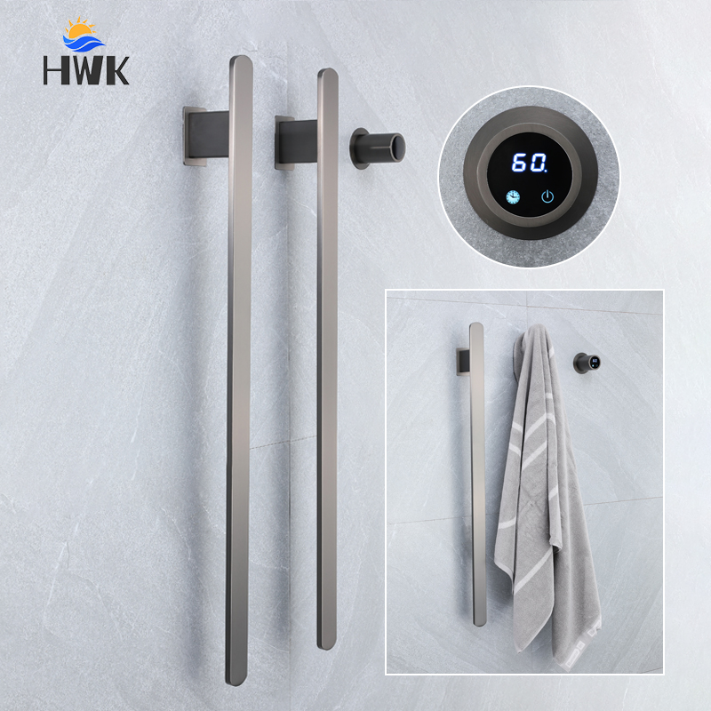 Towel Warmer Electric - Новый стиль, серый полотенцесушитель для ванной