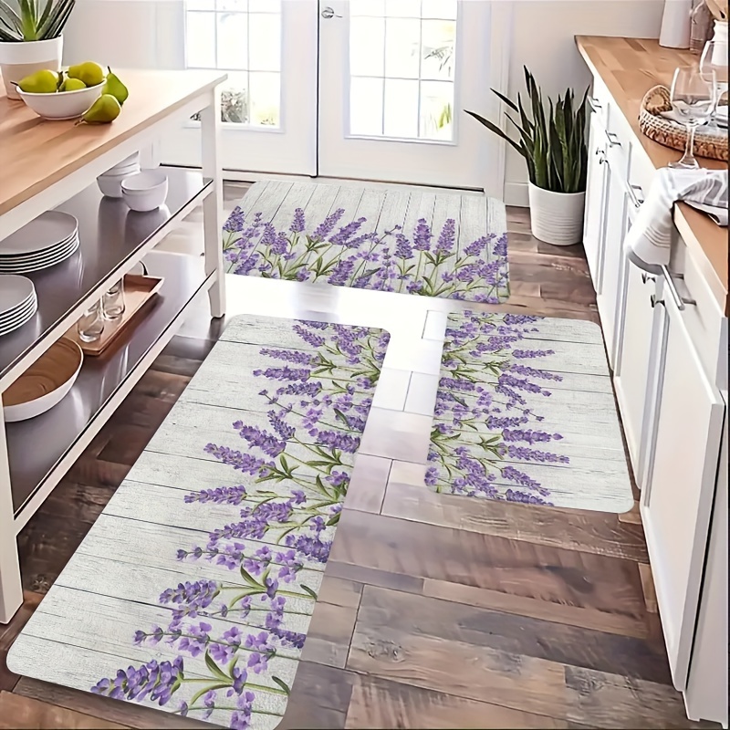 Zara Home Bathroom Rug - Кухонный коврик VIKAMA с цветами и