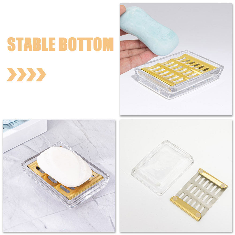 Прозрачная стеклянная мыльница – обзор и цена Glass Soap Dish