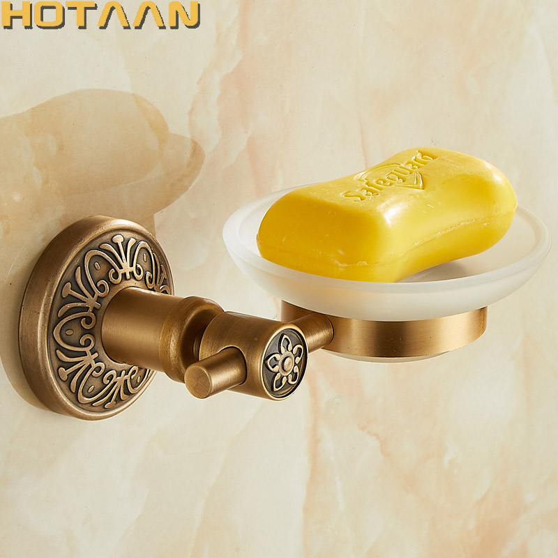 Твердый алюминиевый настенный  – обзор и цена Glass Soap Dish