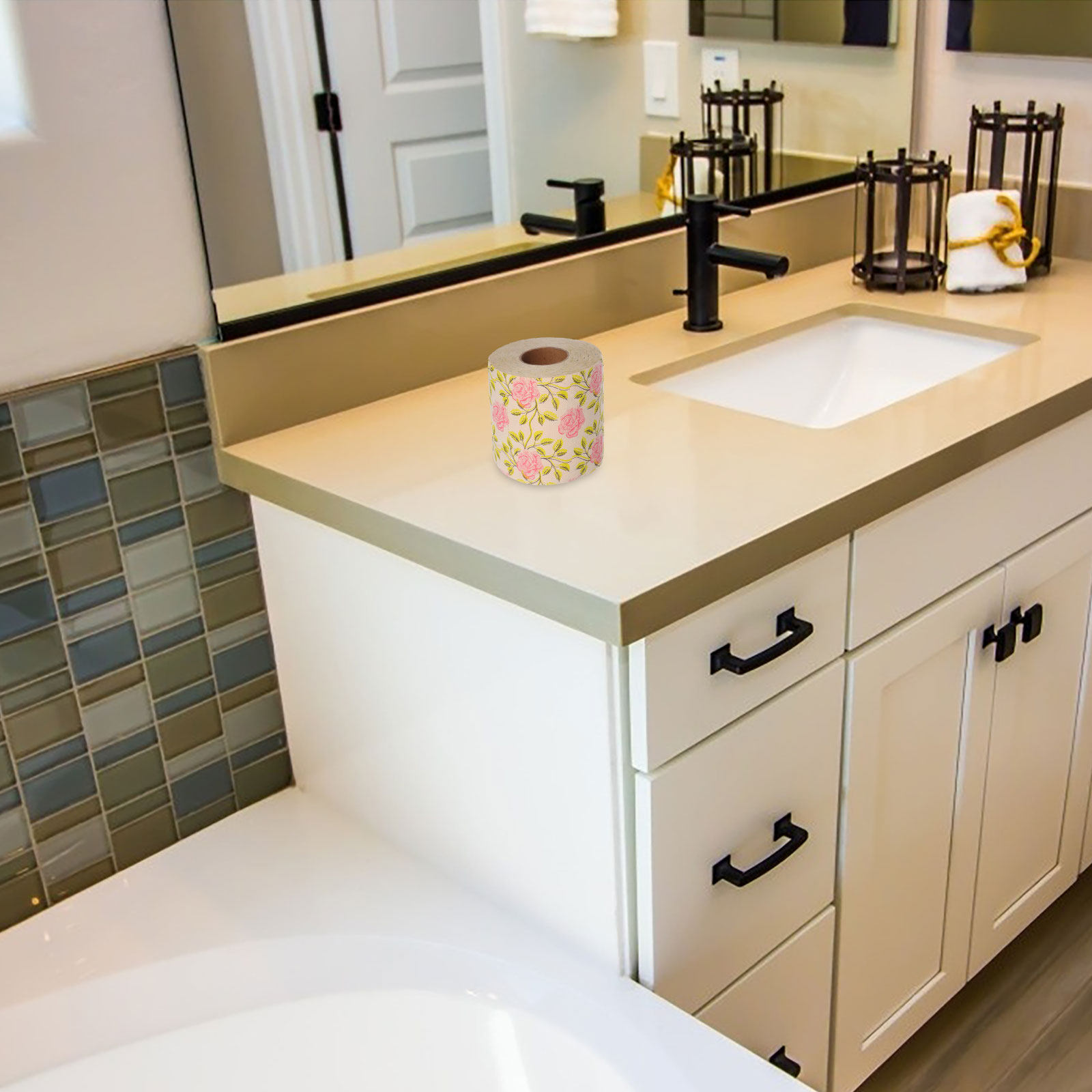 Забавный рулон туалетной бумаг – обзор и цена Home Bathroom Design