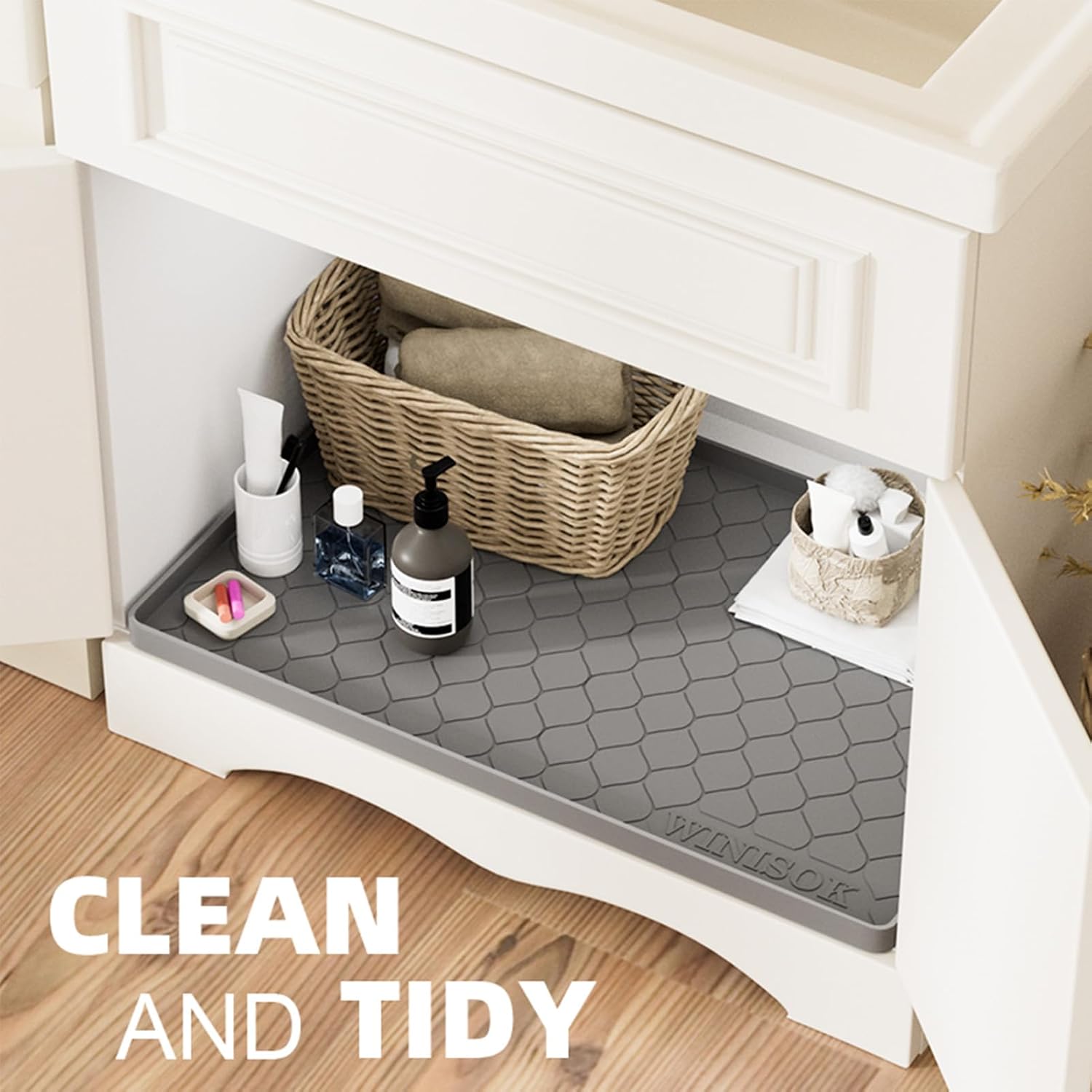 Силиконовый коврик Winisok для – обзор и цена Home Essentials Bathroom Cabinet
