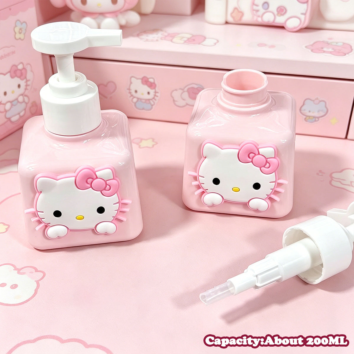 Диспенсер для мыла Hello Kitty – обзор и цена Home Center Bathroom Accessories