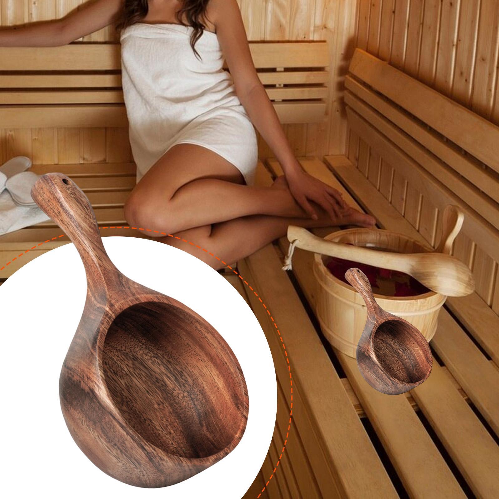 Деревянный черпак для сауны, л – обзор и цена Home Bathroom Sauna