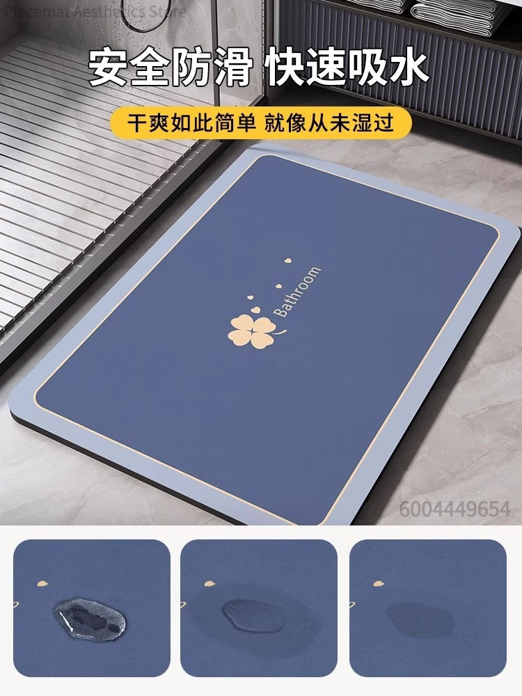 Супервпитывающий коврик для ва – обзор и цена Home Bathroom Floor Mats