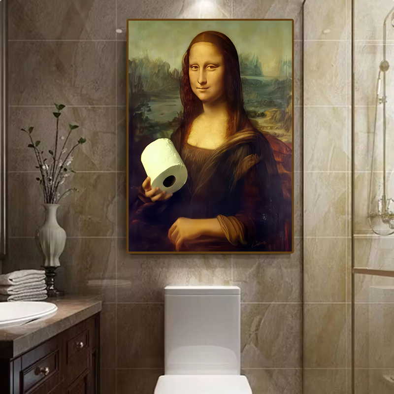 1 шт. Забавный абстрактный пос – обзор и цена Home Bathroom Design
