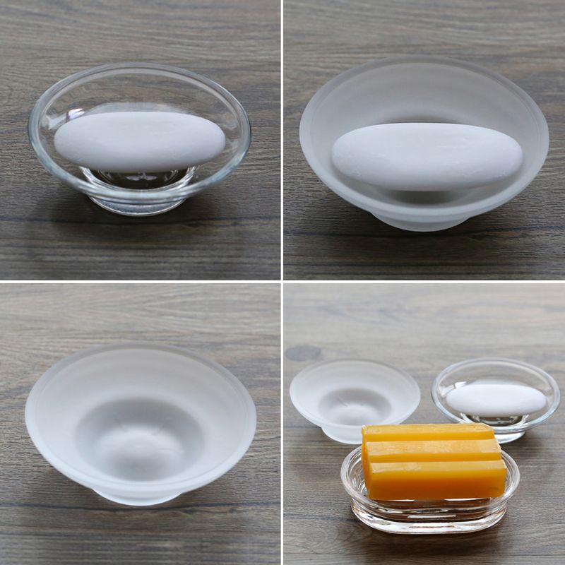 Новинка 2022, круглая стеклянн – обзор и цена Glass Soap Dish