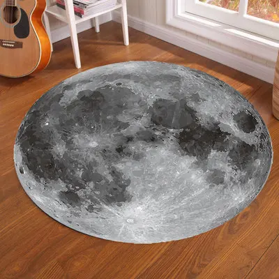 Круглый ковер Galaxy Earth Moo – обзор и цена Home Bathroom Floor Mats