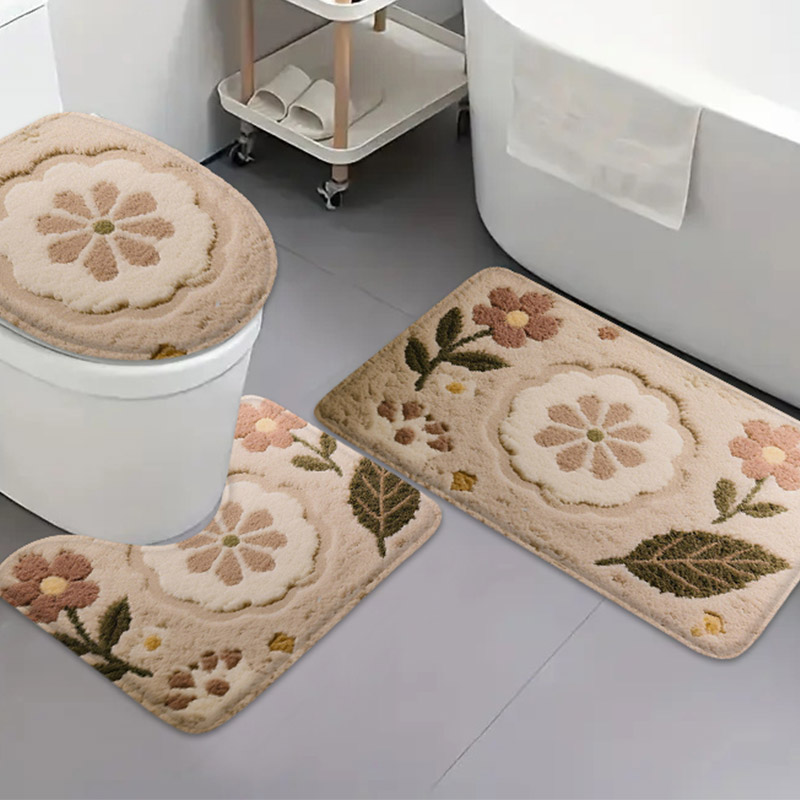 Набор из 3-х ковриков в корейс – обзор и цена Zara Home Bathroom Rug