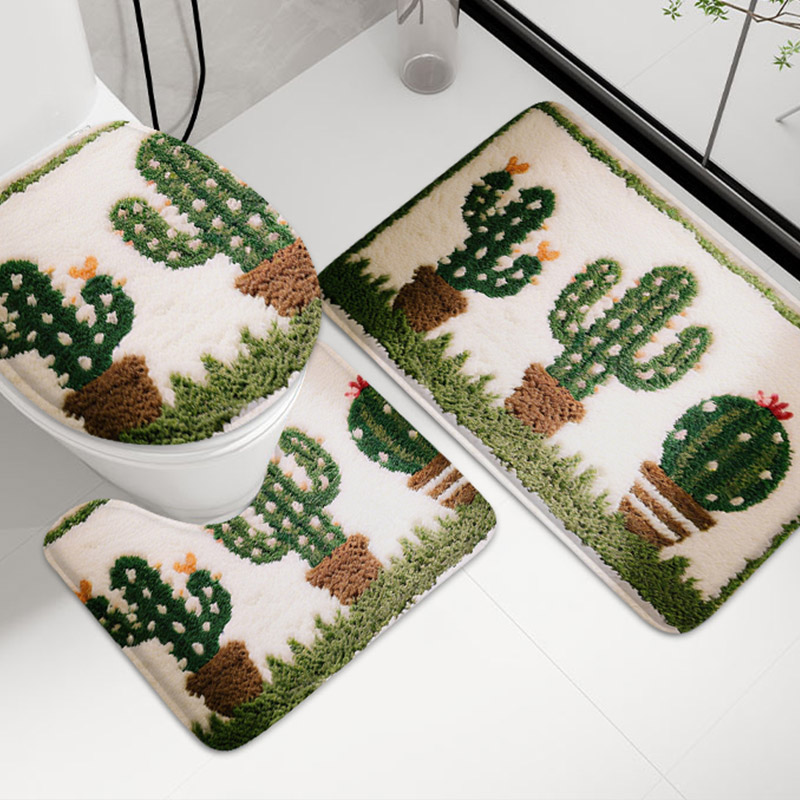 Набор из 3-х ковриков в корейс – обзор и цена Zara Home Bathroom Rug