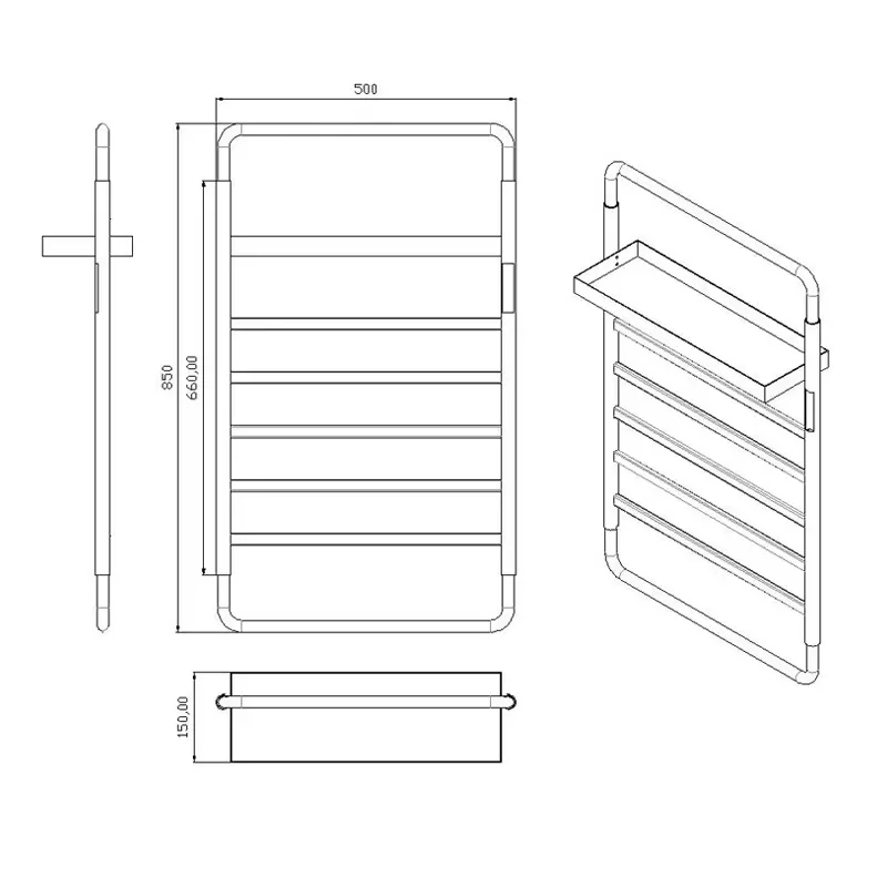 Электрический полотенцесушител – обзор и цена Towel Warmer Electric