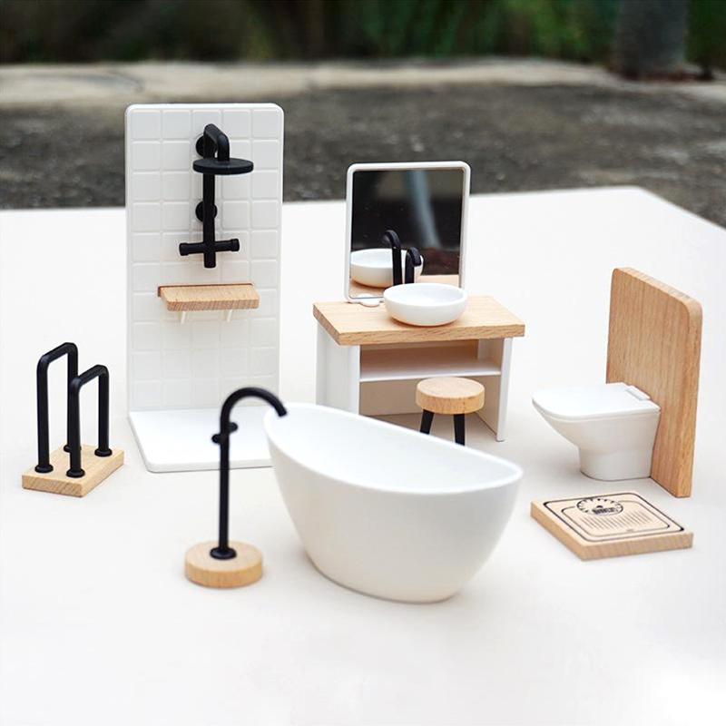 1:6/1:12 кукольный домик, мини – обзор и цена Home Bathroom Renovation