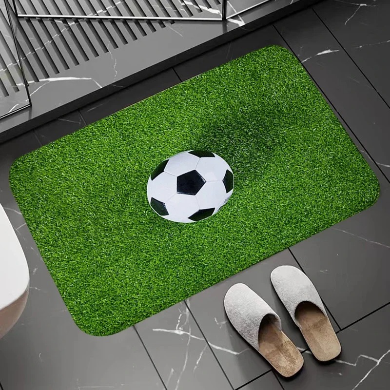 Дверной коврик с рисунком футб – обзор и цена Zara Home Bathroom Rug
