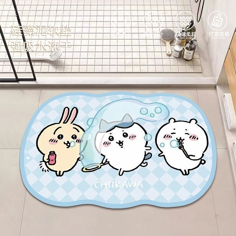Аниме-коврик для ванной Chiika – обзор и цена Home Bathroom Floor Mats