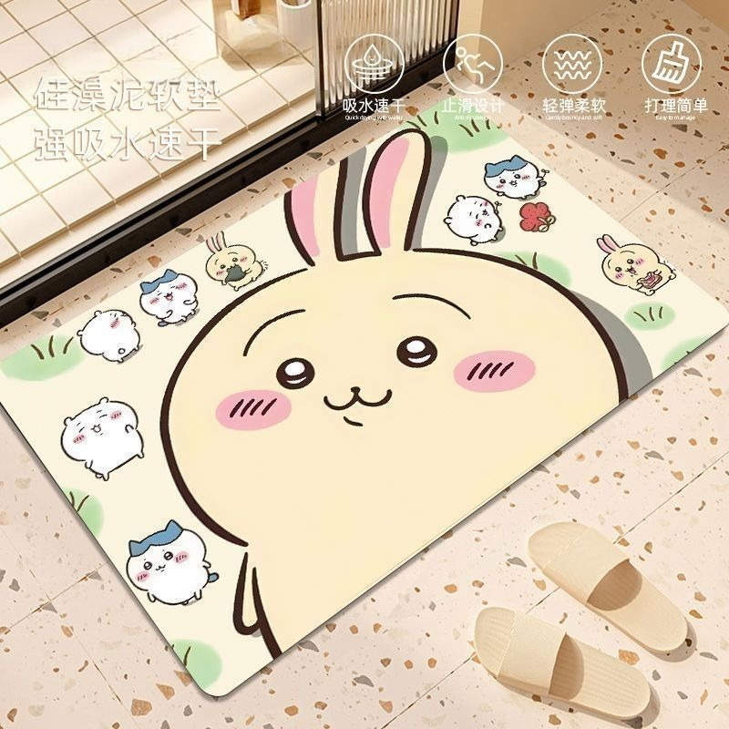 Аниме-коврик для ванной Chiika – обзор и цена Home Bathroom Floor Mats