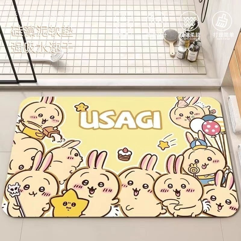 Аниме-коврик для ванной Chiika – обзор и цена Home Bathroom Floor Mats