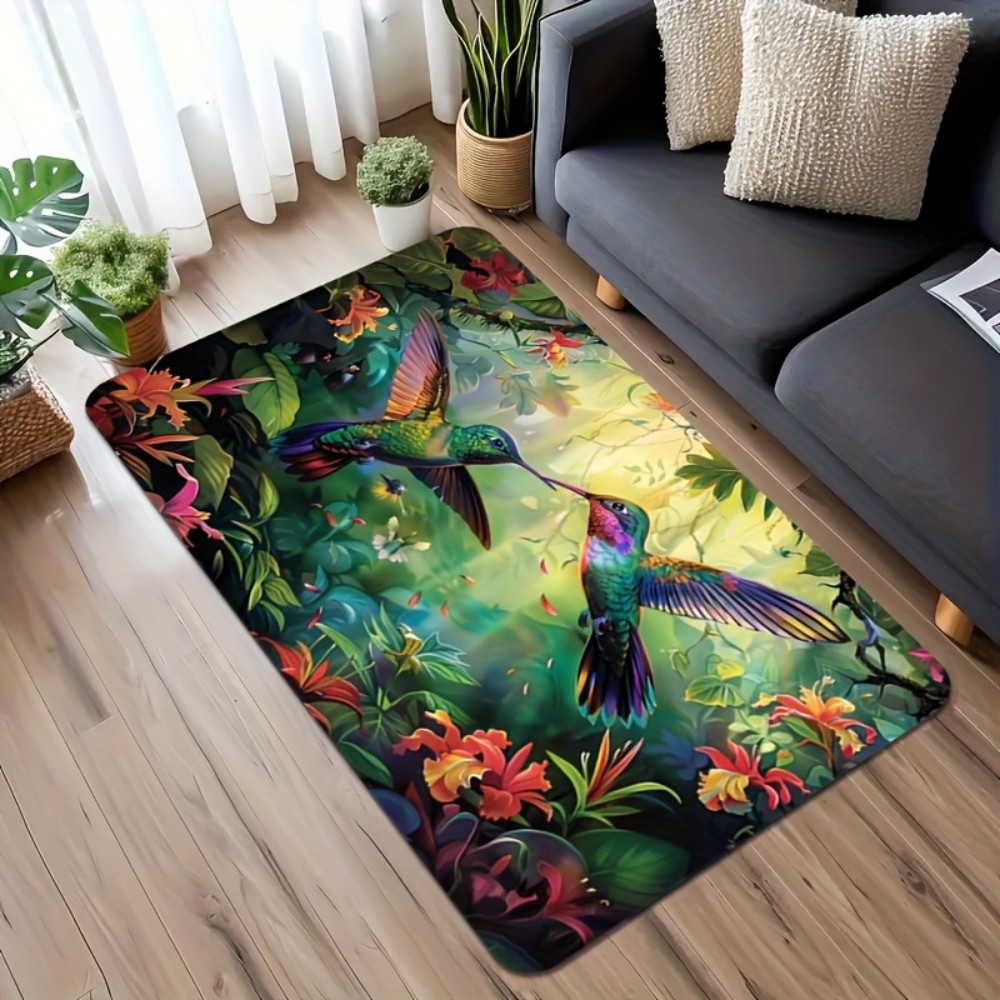 Коврик VIKAMA Spring Hummingbi – обзор и цена Home Bathroom Floor Mats